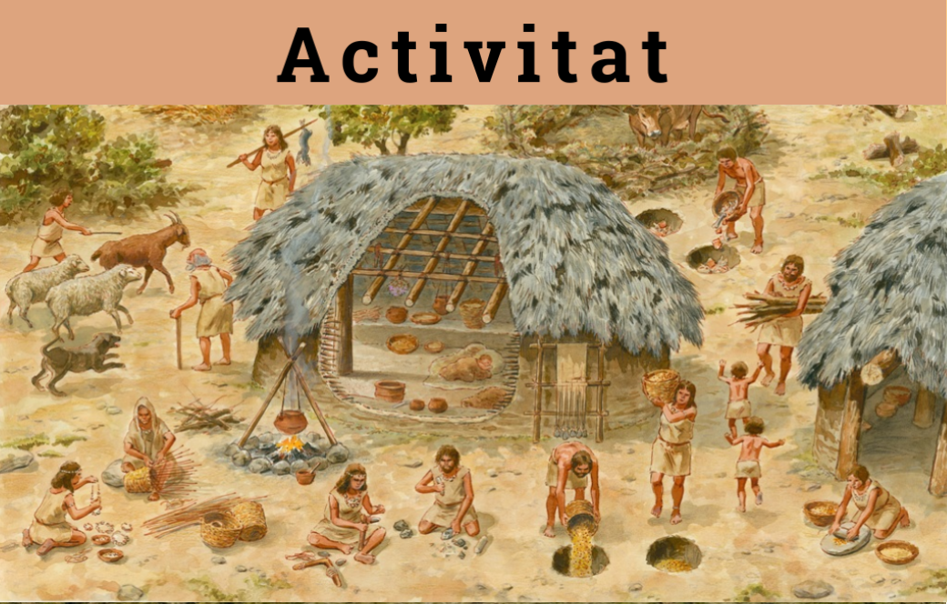 Contruye un poblado neolítico